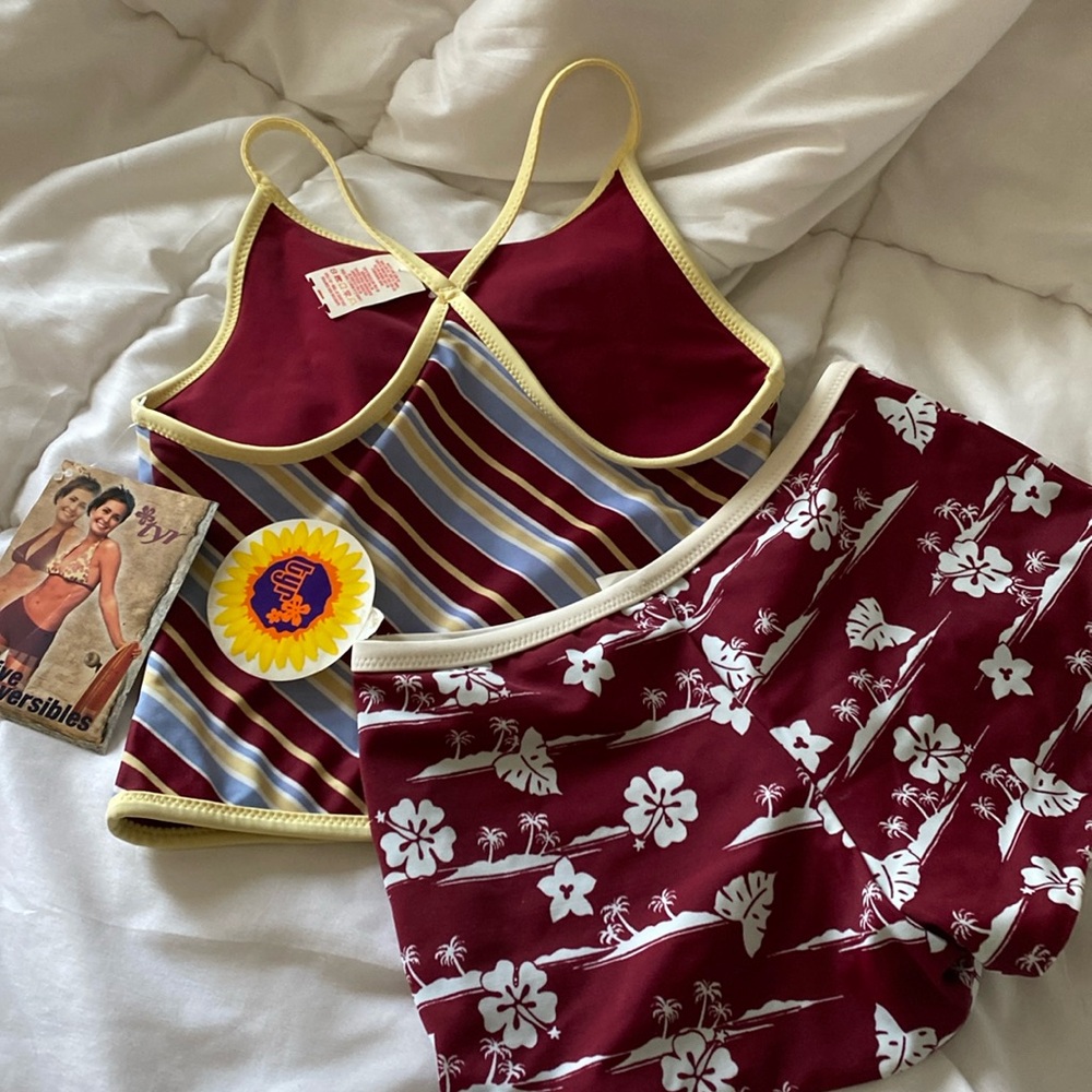 BNWT VINTAGE TANKINI SET WOMENS SIZE XS